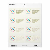 Happy New Year Pastel Groovy Retro Personalized (Vorne)