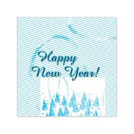 Happy New Year Permastempel