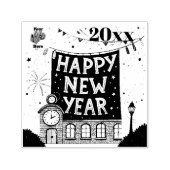 Happy New Year Permastempel (Design)
