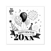 Happy New Year Permastempel (Design)