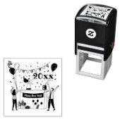 Happy New Year Permastempel (Beispiel)