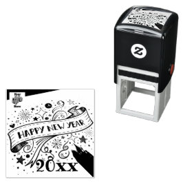 Happy New Year Permastempel