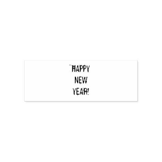 Happy New Year Permastempel (Design)