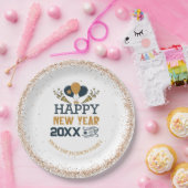 Happy New Year Personalisiert Pappteller (Party)