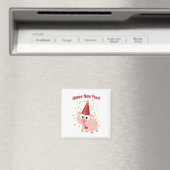 Happy New Year Pig Magnet (In Situ (Geschirrspüler))