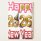 Happy New year  Planer (Rückseite)