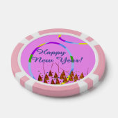 Happy New Year Poker Chip (Einzeln)