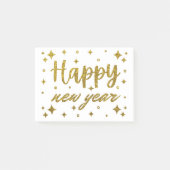 Happy New Year Post-it Klebezettel (Vorderseite)