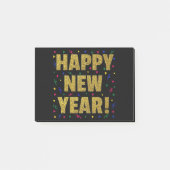 Happy New Year Post-it Klebezettel (Vorderseite)