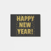 Happy New Year Post-it Klebezettel (Vorderseite)