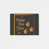 Happy New Year Post-it Klebezettel (Vorderseite)
