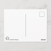 Happy New Year Postcard Funny New Year 2021 Art Postkarte (Rückseite)