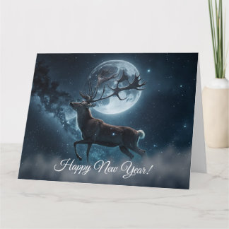 Happy New Year Postcard Karte