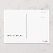 Happy New Year Postcard Postkarte (Rückseite)