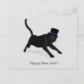 Happy New Year Postcard Postkarte (Vorderseite)