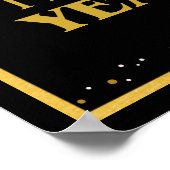 Happy New Year Poster (Ecke)