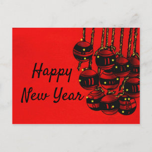 Happy New Year Postkarte