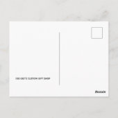 Happy New Year Postkarte (Rückseite)