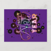 Happy New Year Postkarte (Vorderseite)
