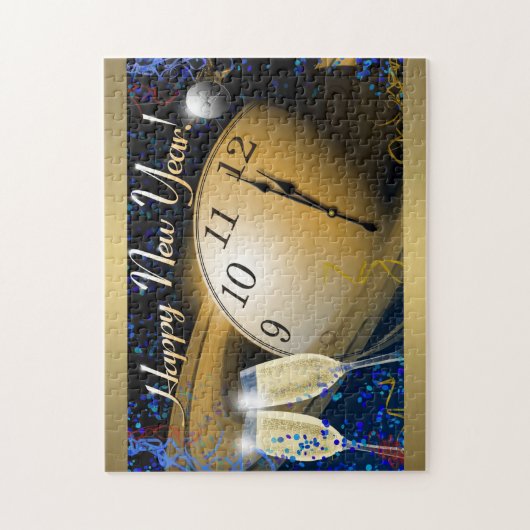 Happy New Year Puzzle (Vertikal)