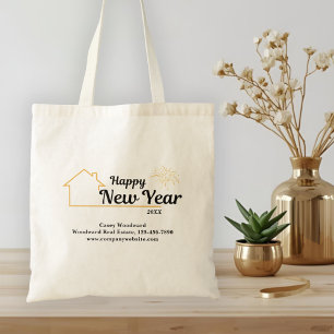 Happy New Year   Realistische Kundenbewertung im A Tragetasche