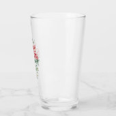 Happy New Year Red Merry Weihnachtsglass Tumbler (Links)