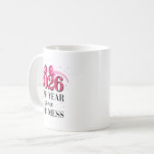 Happy New Year Same Hot Mess 2026 New Year Coquett Kaffeetasse (Vorderseite Links)