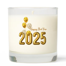 Happy New Year Scented Jar Candle