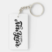 Happy New Year Schlüsselanhänger (Rückseite)