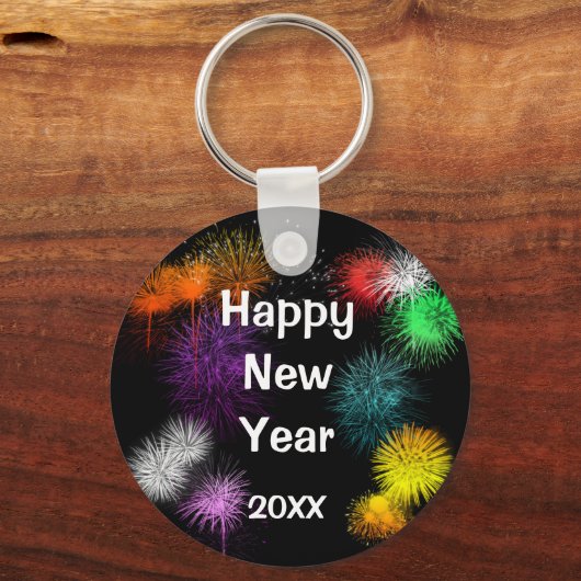 Happy New Year Schlüsselanhänger (Vorderseite)