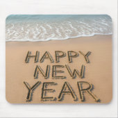 Happy New Year Seashore Mousepad (Vorne)