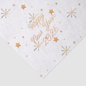 Happy New Year Seidenpapier (Detail)