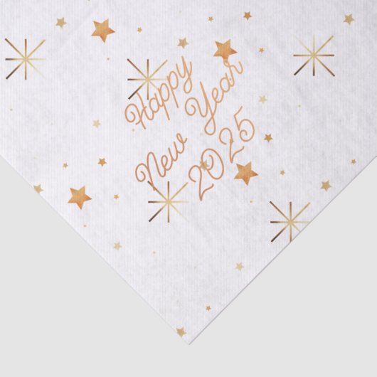 Happy New Year Seidenpapier (Detail)