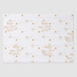 Happy New Year Seidenpapier