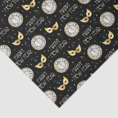 Happy New Year Seidenpapier (Ausschnitt)