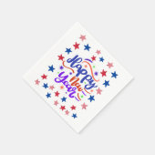 Happy new year serviette (Ecke)