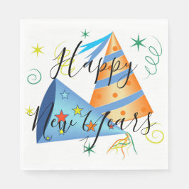 Happy New Year Serviette
