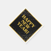 Happy New Year Serviette (Ecke)