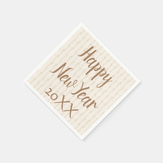 Happy New Year Serviette (Ecke)