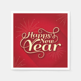 Happy New Year Serviette