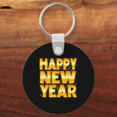 Happy New Year Shirt Family New Years Eve Party Fi Schlüsselanhänger (Vorderseite)