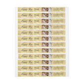 Happy New Year Simple Script Modern Foto Address (Bogen)