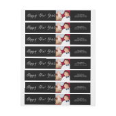 Happy New Year Simple Script Modern Foto Address (Bogen)