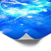 Happy New Year SlipperyJoe's große glühende Tasche Poster (Ecke)