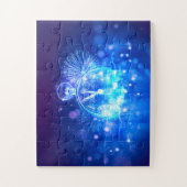 Happy New Year SlipperyJoe's große glühende Tasche Puzzle (Vertikal)