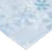 Happy New Year Snowman Tischdecke (Schrägansicht)