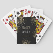 Happy New Year Spielkarten (Rückseite)