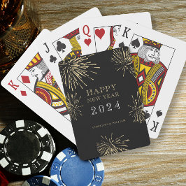 Happy New Year Spielkarten