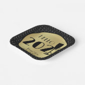 Happy New Year Square Pappteller (Gewinkelt)