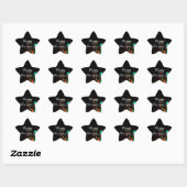 Happy New Year Star Stickers by RoseWriters (Blatt)